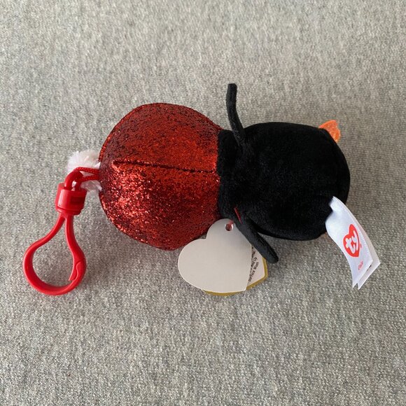NWT Ty Beanie Boos Key Clip Gale the Christmas Holiday Penguin 4" 2019 - Picture 6 of 13